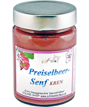 Preiselbeer-Kren Senf