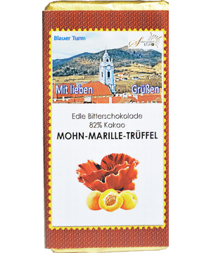 Mohn-Marille-Trüffelschokolade