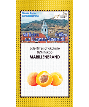 Marillenbrandschokolade Edelbitter