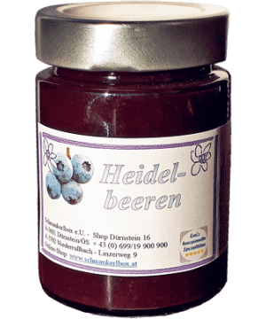 Heidelbeermarmelade