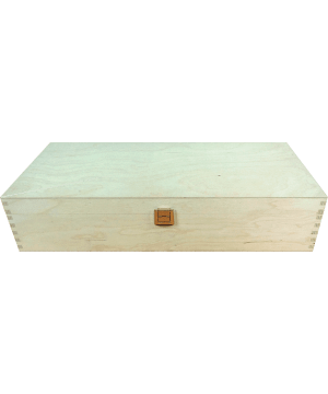 Geschenkkassette 2er Holz (40x18x8 cm)