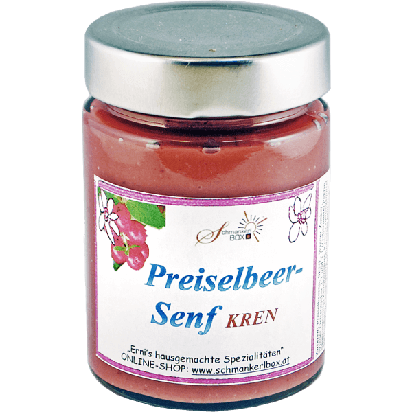 Preiselbeer-Kren Senf