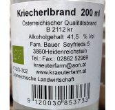 Kriecherl Edelbrand 0,20L