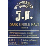 Dark Single Malt Peated J.H. 0,35ml
